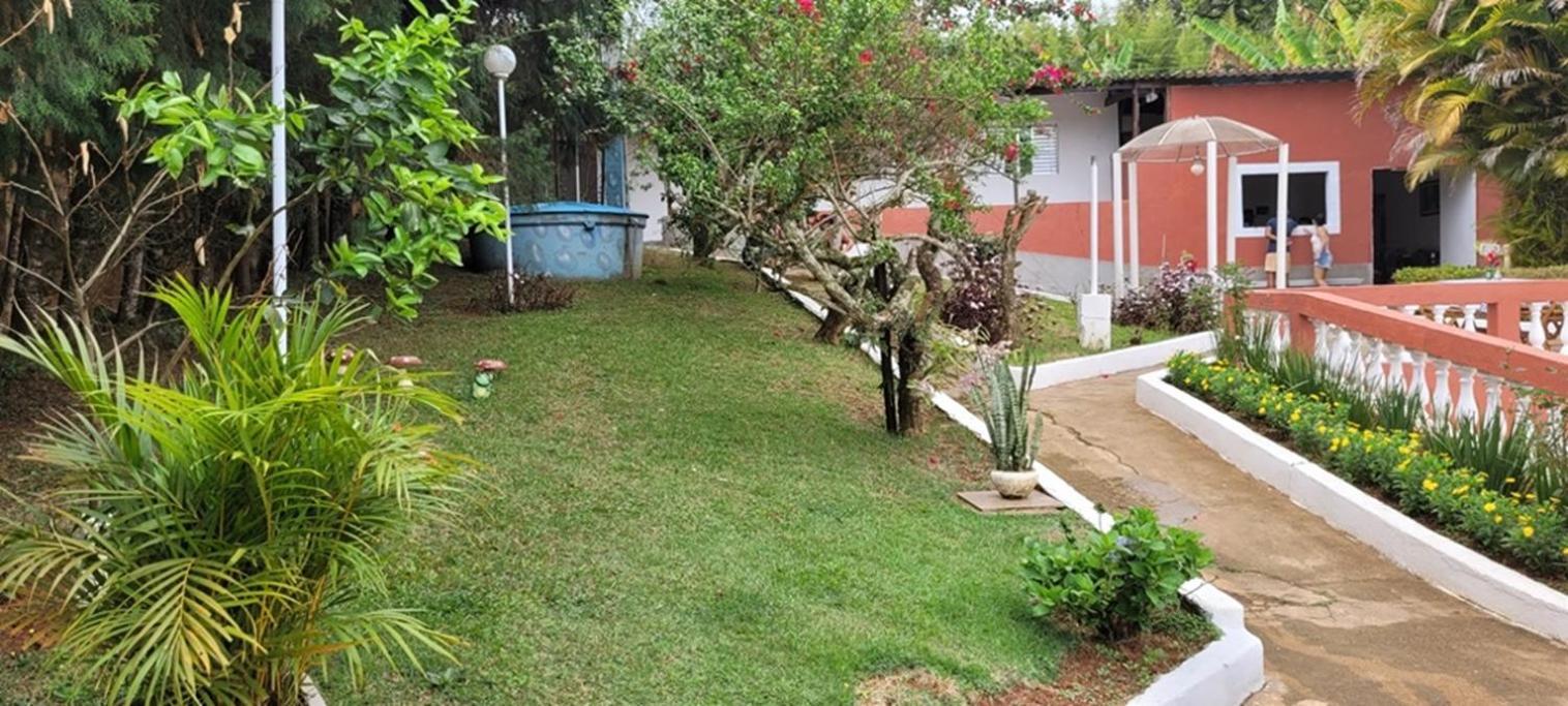 Linda Chacara Com Piscina Churrasqueira E Wi-Fi Mairinque Exterior photo